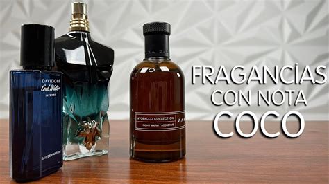 perfumes de aroma a coco